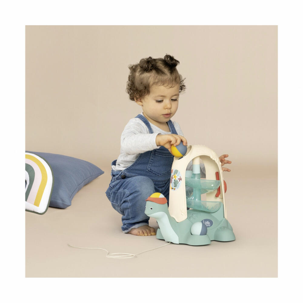 Little Smoby Marble Run Turtle, Pull Along Animal, Motor Skills Toy, Children's Toy, 7600140310