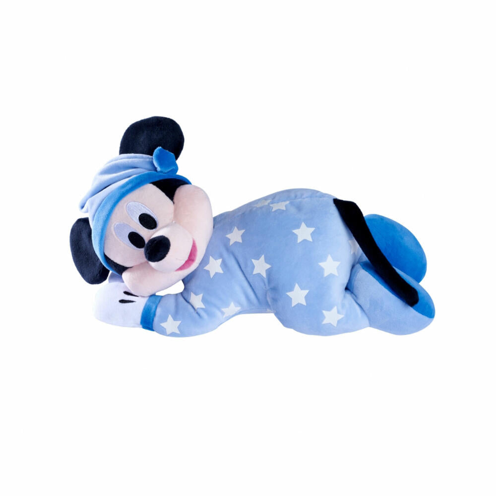 Simba Disney Good Night Mickey Glow in The Dark Plush, Plush Toy, Cuddly Toy, Plush Figure, Stuffed Toy, 30 cm, 6315870350