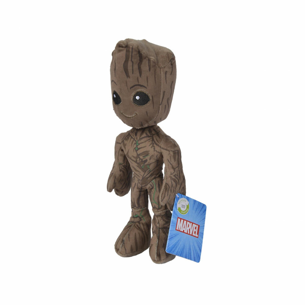 Simba Disney Marvel Groot, plush toy, cuddly toy, plush figure, stuffed toy, 25 cm, 6315875835