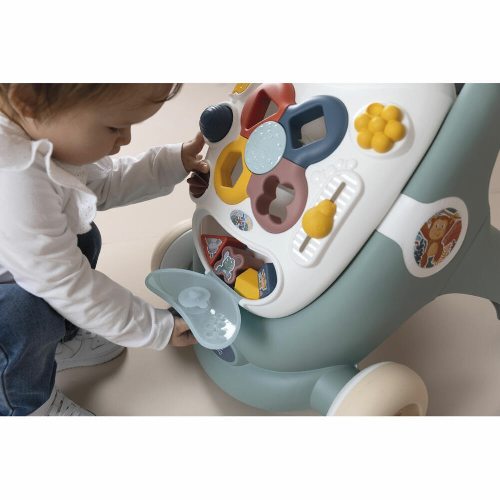 Little Smoby 3-in-1 baby walker, baby walker, baby walker, walking aid, children, 7600140304