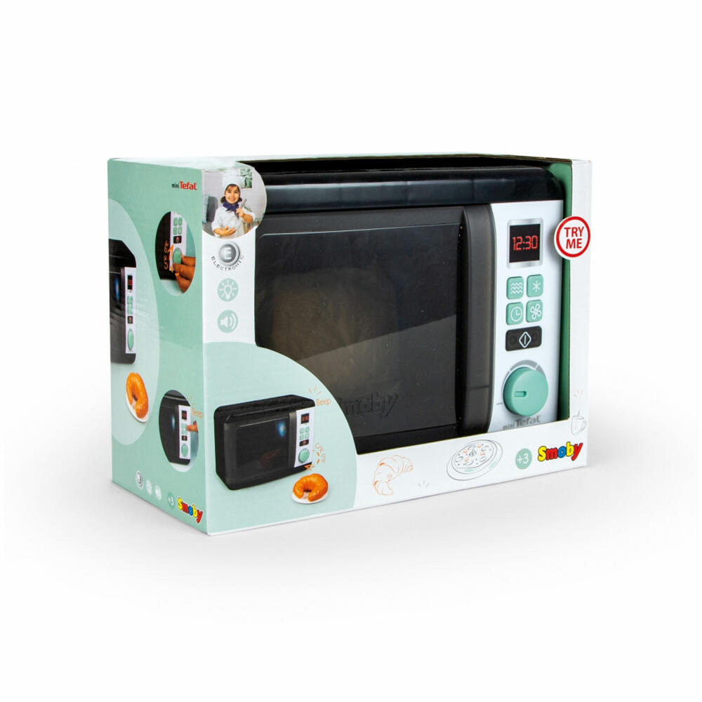 Smoby Tefal Mikrowelle elektronisch, Spielzeugküche, Zubehör, Kinderküche, Spielzeug, 7600310598