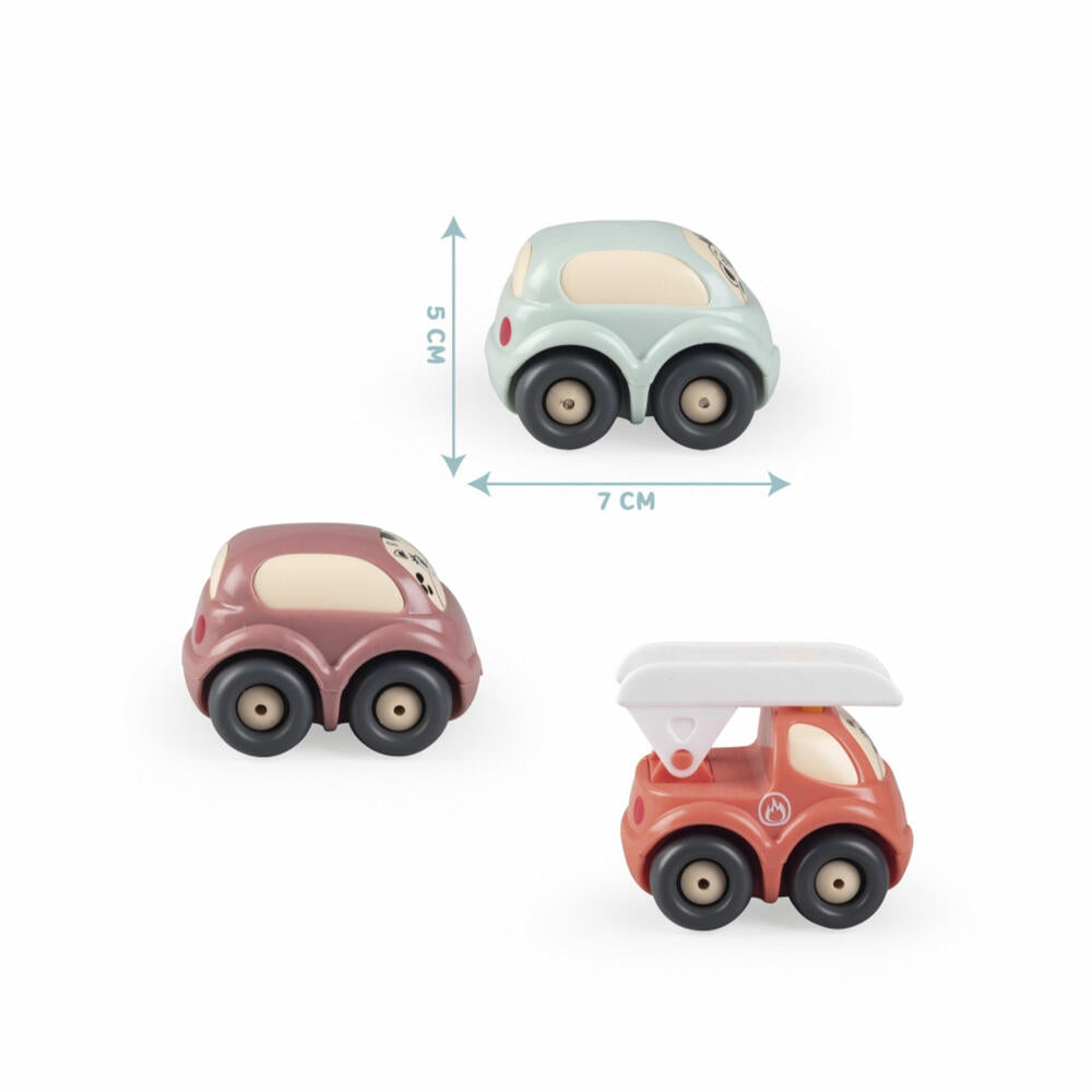 Little Smoby Toy Cars Set Mini-Flitzer, 3-piece, Toy Car, Toy Car, 7600140204