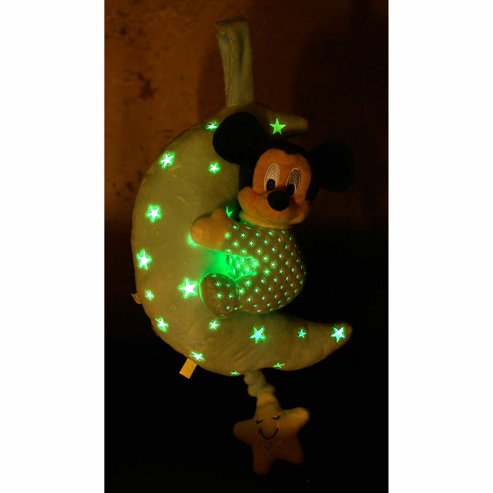 Simba Disney Mickey Glow In The Dark Music Box Moon, Lullaby, Musical Clock, Sleep Aid, 6315872506