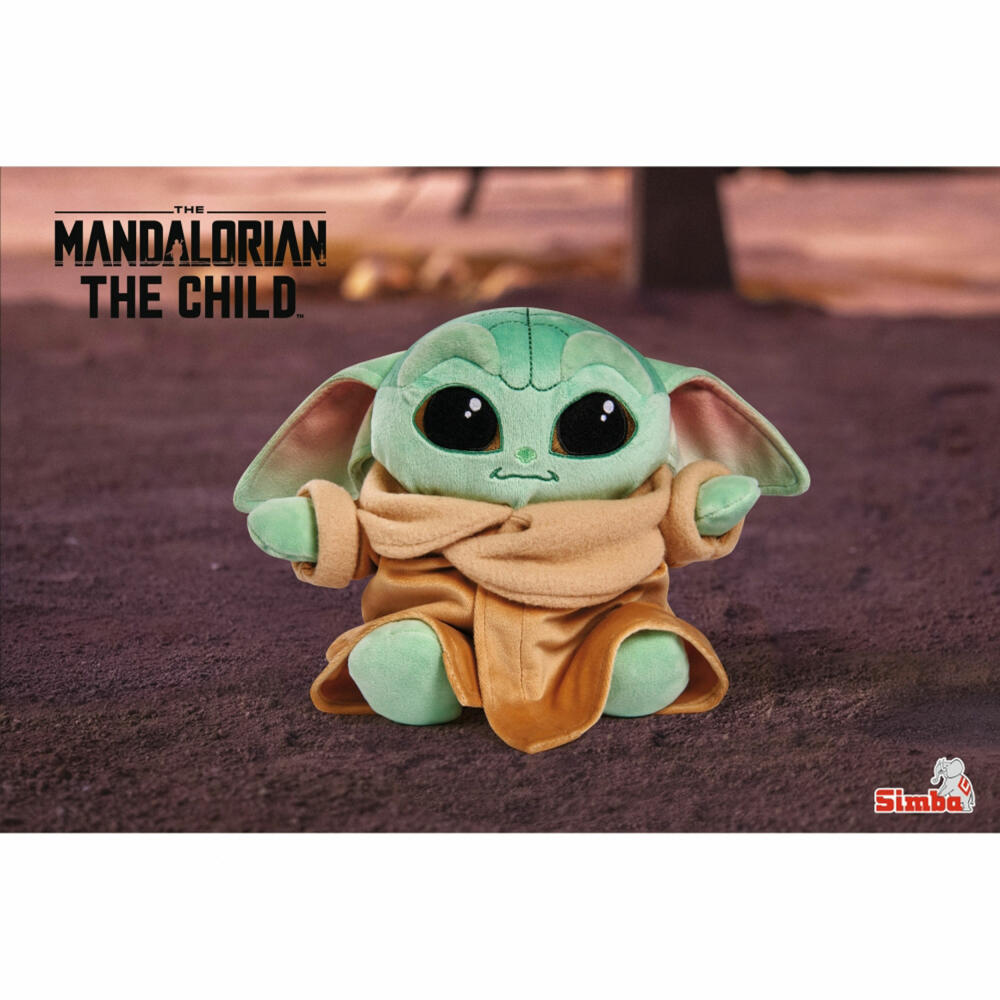 Simba Disney Mandalorian The Child, plush toy, cuddly toy, plush figure, stuffed toy, 25 cm, 6315875778