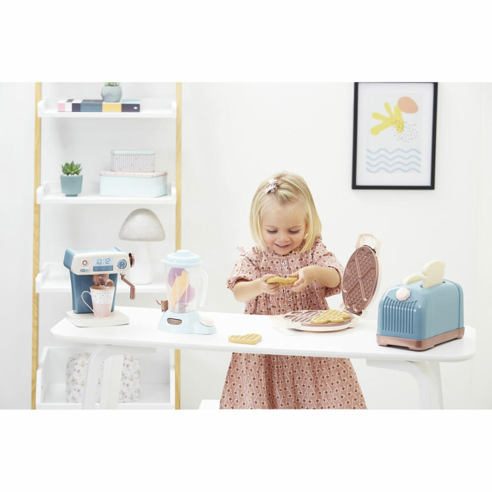 Ecoiffier Vert Azur 4-in-1 Superpack, Spielzeug, Kinder, Spielküche Zubehör, Kaffeemaschine, 7600001683