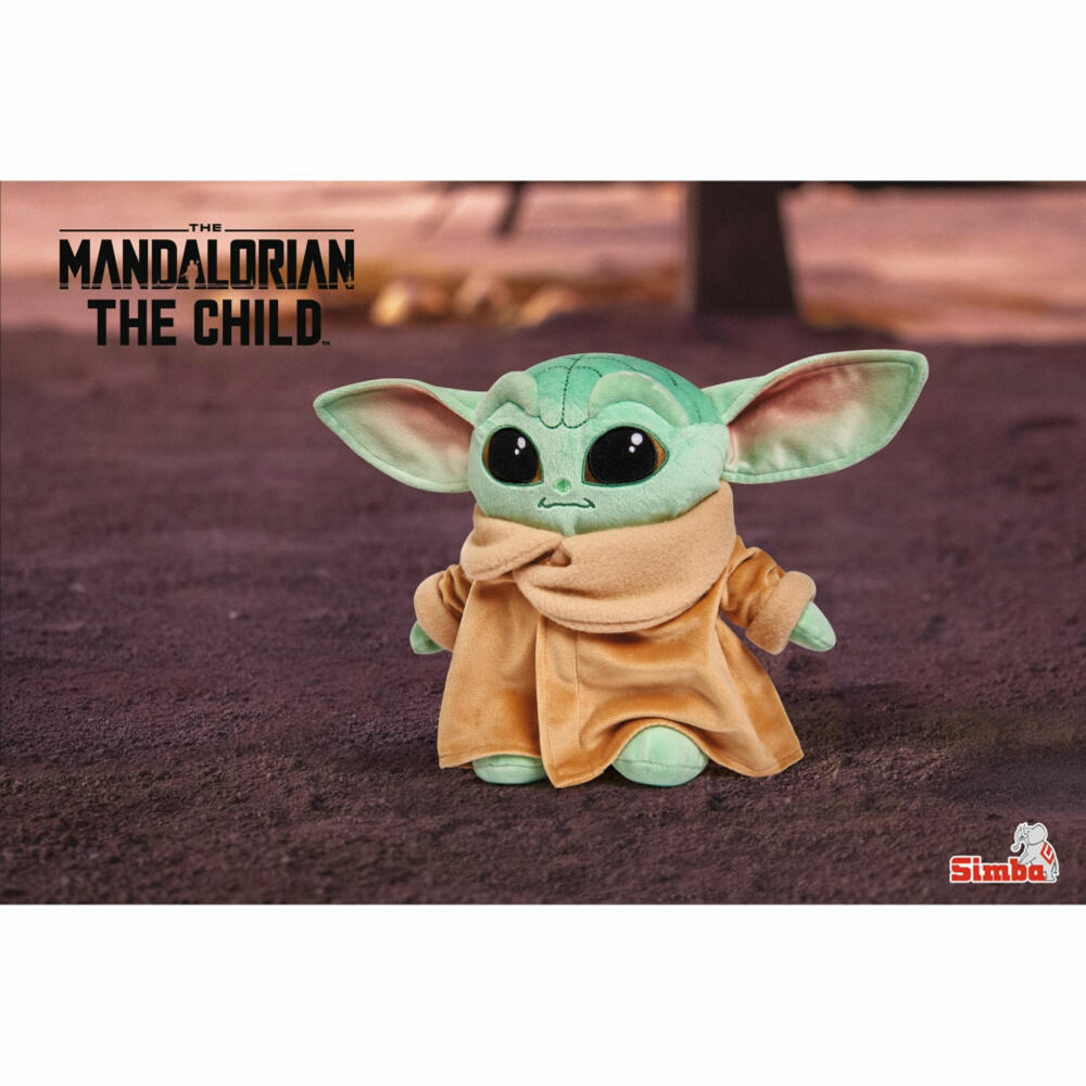 Simba Disney Mandalorian The Child, plush toy, cuddly toy, plush figure, stuffed toy, 25 cm, 6315875778