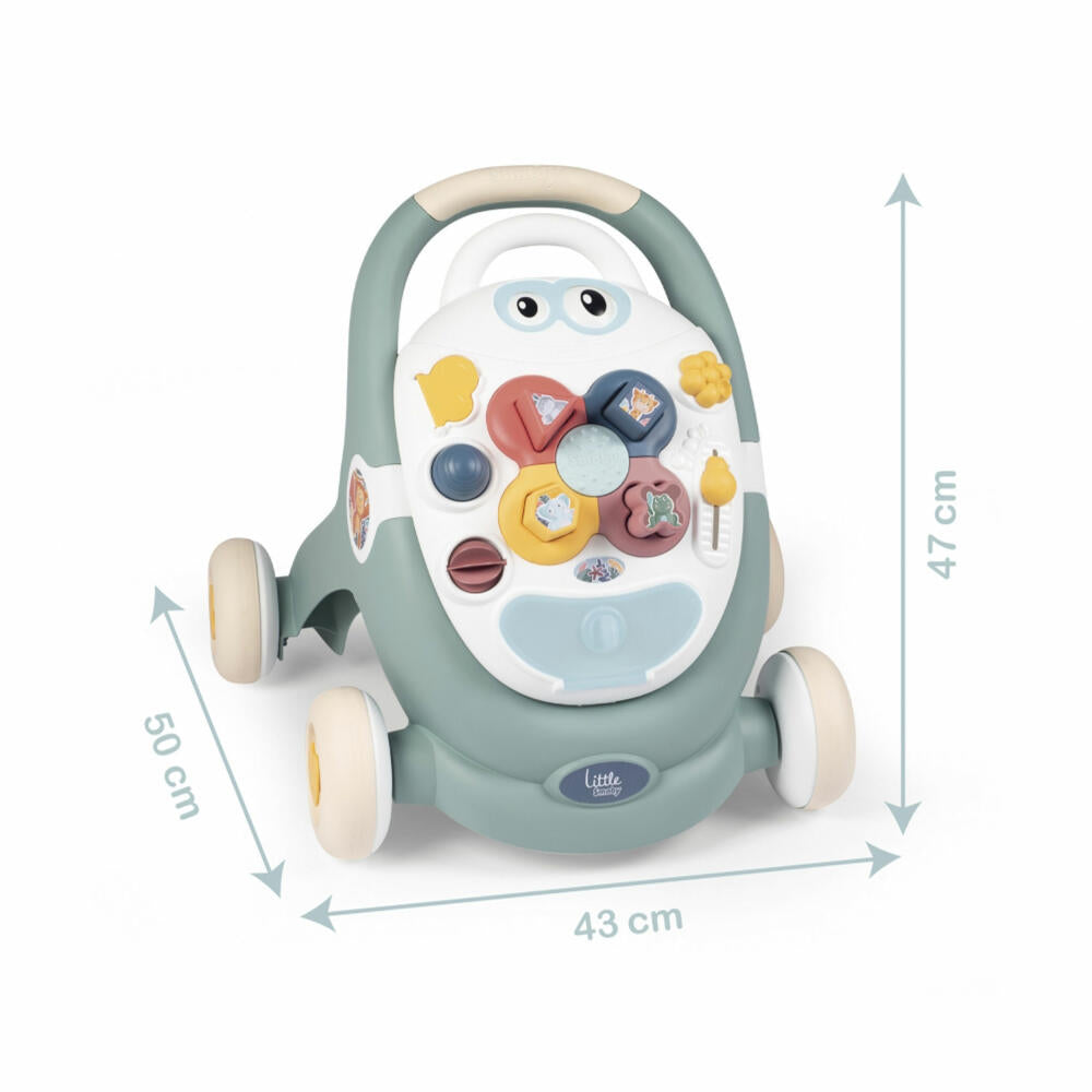 Little Smoby 3-in-1 baby walker, baby walker, baby walker, walking aid, children, 7600140304