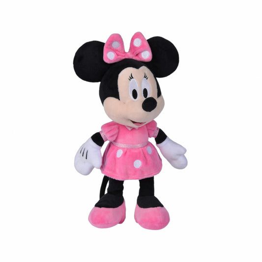 Simba Disney Minnie Maus Refresh Core Pink, Plüschtier, Kuscheltier, Plüschfigur, Stofftier, 25 cm, 6315870227