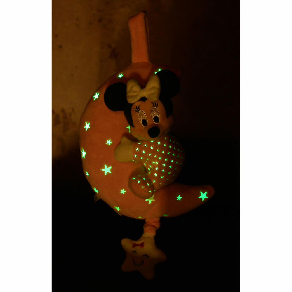 Simba Disney Minnie Glow In The Dark Music Box Moon, Lullaby, Musical Clock, Sleep Aid, 6315872507