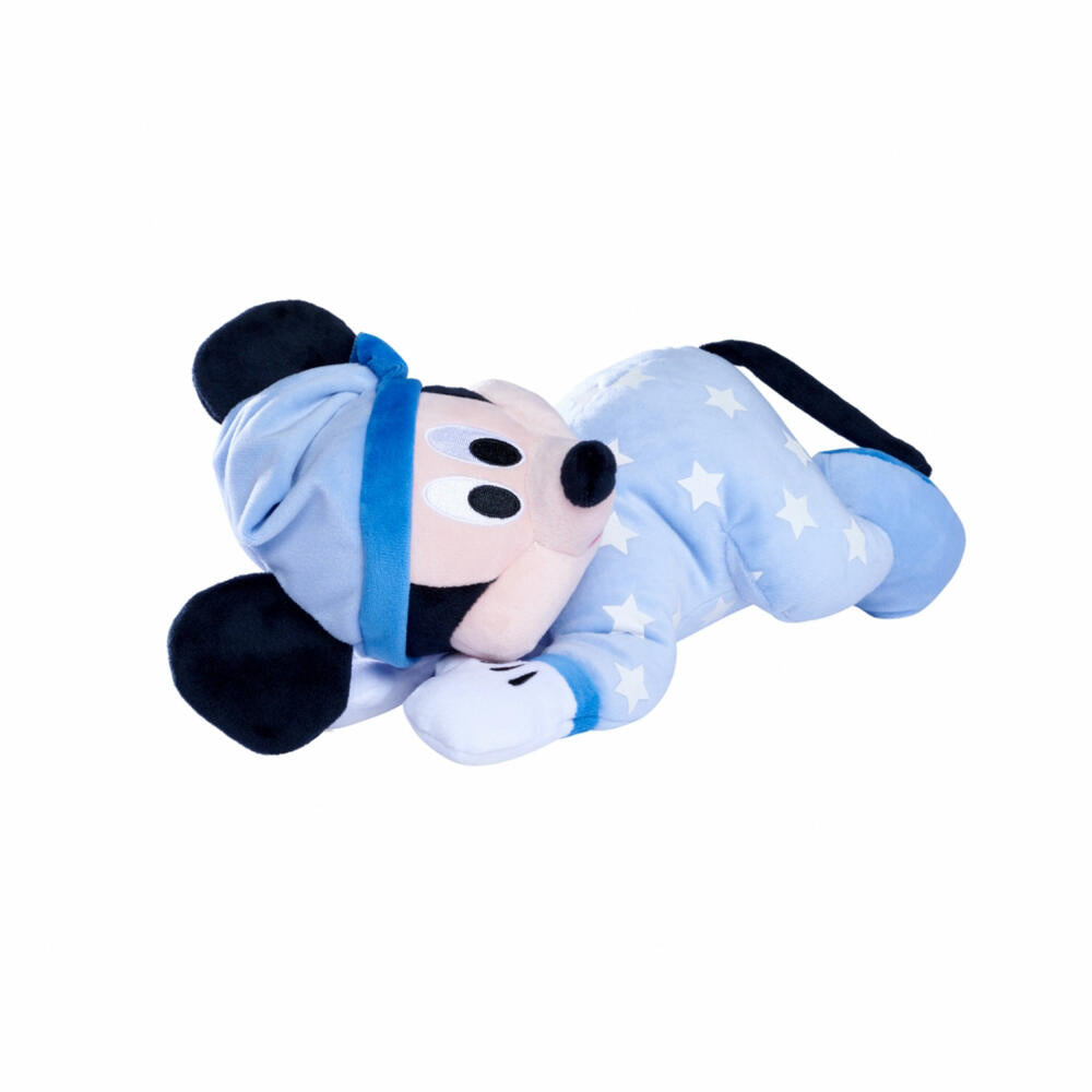 Simba Disney Good Night Mickey Glow in The Dark Plush, Plush Toy, Cuddly Toy, Plush Figure, Stuffed Toy, 30 cm, 6315870350