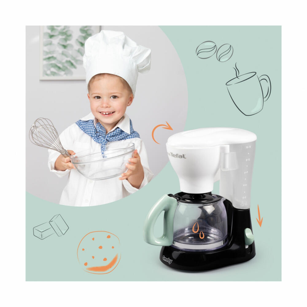 Smoby Tefal Kaffeemaschine, Spielzeugküche, Zubehör, Kinderküche, Spielzeug, 7600310544