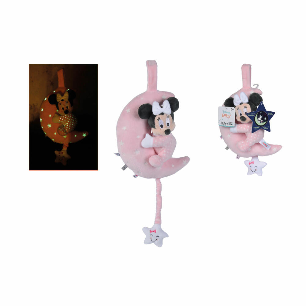 Simba Disney Minnie Glow In The Dark Music Box Moon, Lullaby, Musical Clock, Sleep Aid, 6315872507