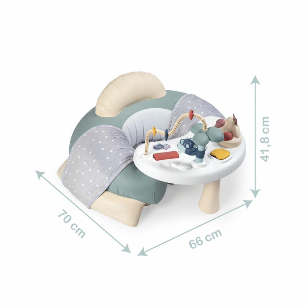 Little Smoby Baby Play Seat Cosy Seat, Baby Seat, Activity Table, Armchair, Children, Toy, 7600140103