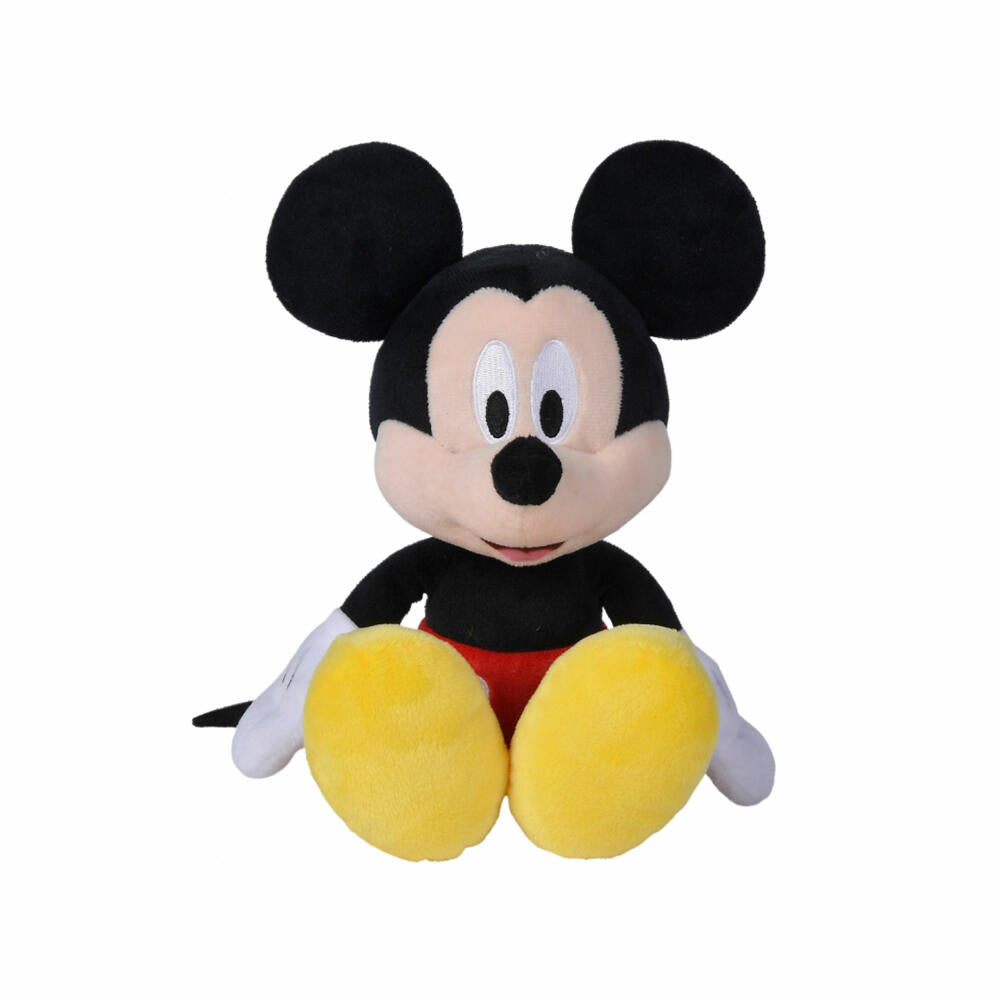 Simba Disney Mickey Mouse Refresh Core, Plush Toy, Cuddly Toy, Plush Figure, Stuffed Toy, 25 cm, 6315870225