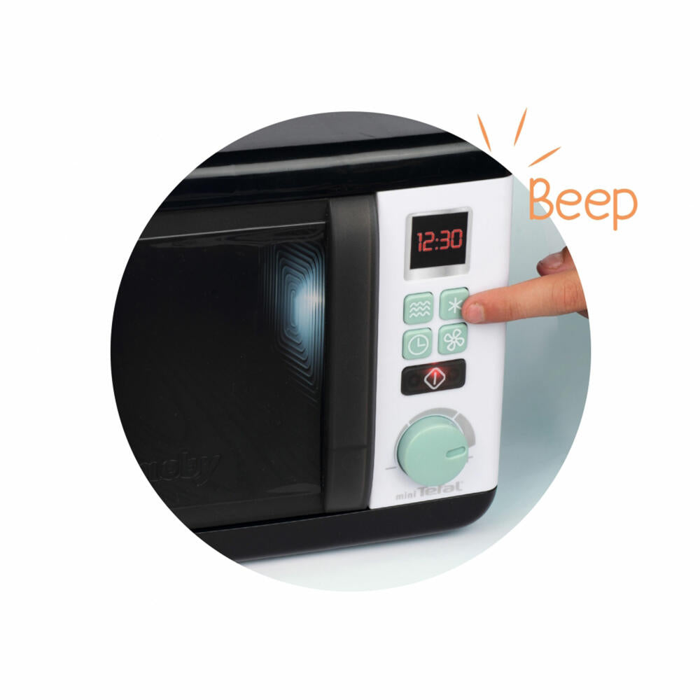Smoby Tefal Mikrowelle elektronisch, Spielzeugküche, Zubehör, Kinderküche, Spielzeug, 7600310598