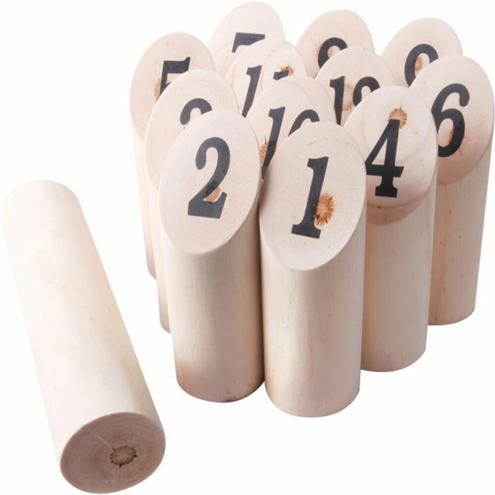 Outdoor active wooden throwing game, 13 pieces