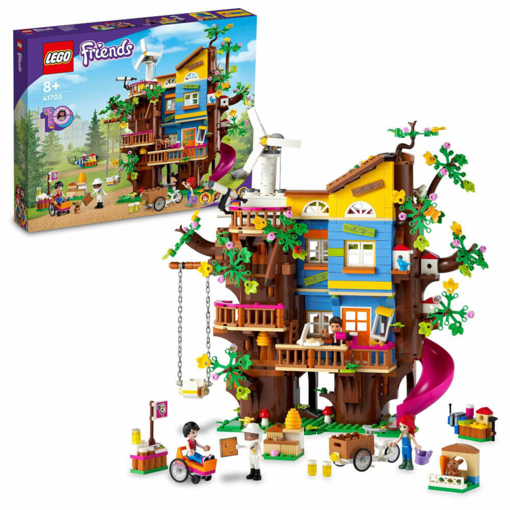 LEGO Friends Friendship Tree House, 1114 pcs, Building Set, Construction Set, Building Blocks, Toy, Ages 8 and Up, 41703