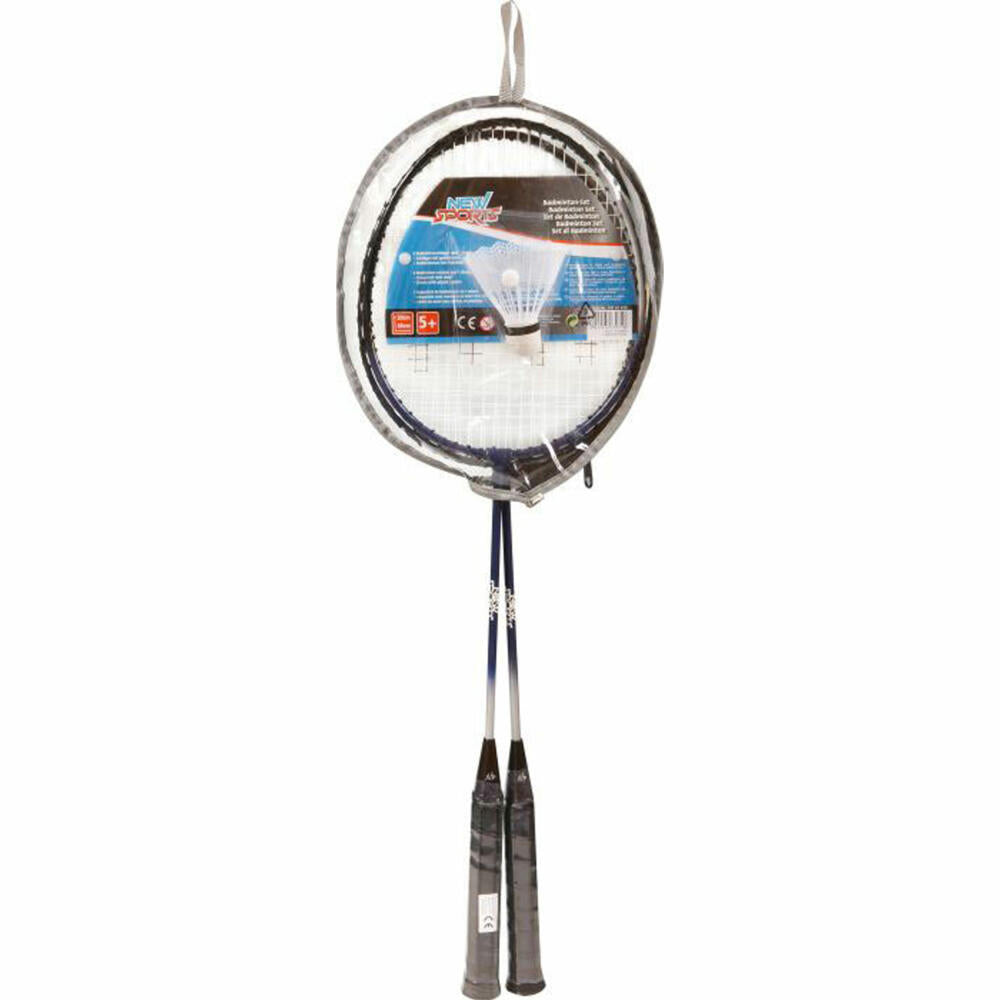 New Sports Badminton Set with 2 Rackets and 1 Ball