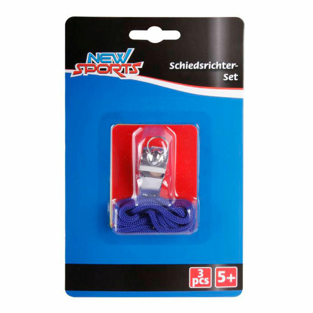 New Sports referee set, 3-piece