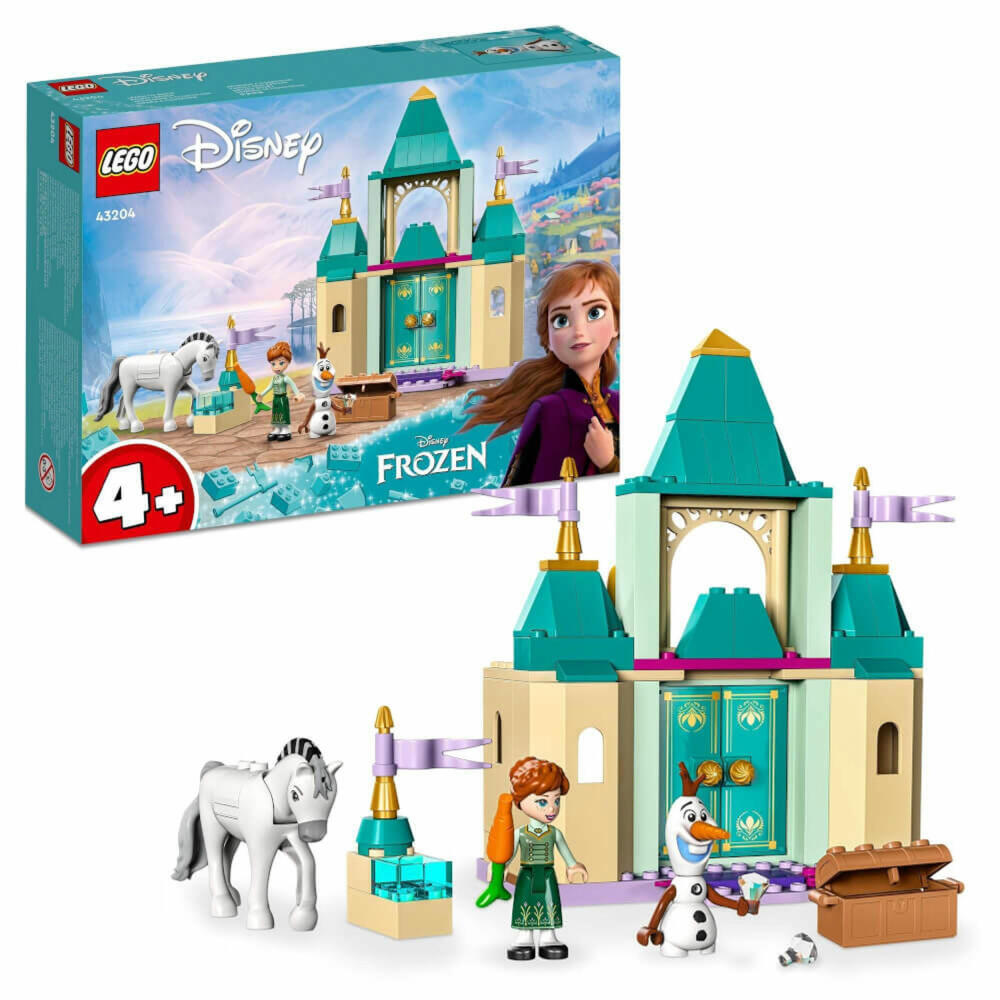 LEGO Disney Princess Anna and Olaf in the Castle, 108 pcs., building set, construction set, building blocks, toy, from 4 years, 43204