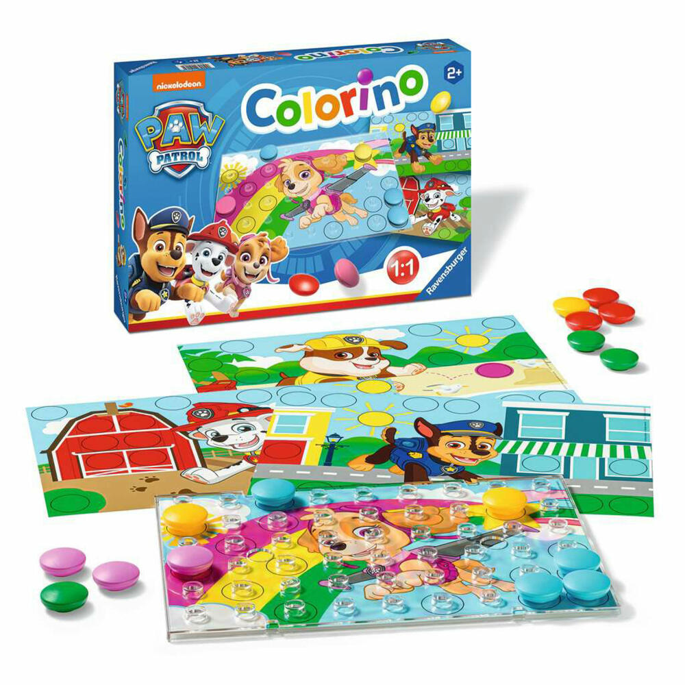 Ravensburger Spiel Paw Patrol Colorino, für Kinder ab 2 Jahren, 20906