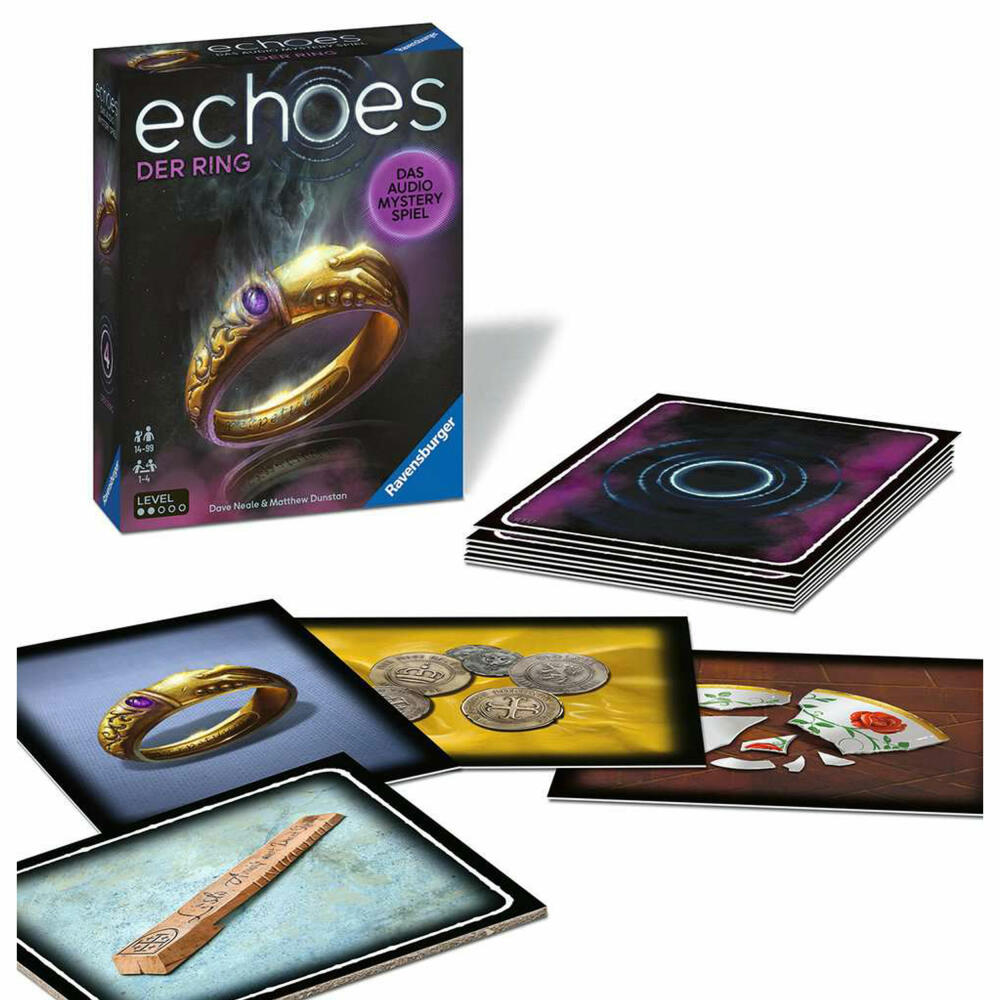Ravensburger Spiel echoes Der Ring, für Kinder ab 14 Jahren, 20866