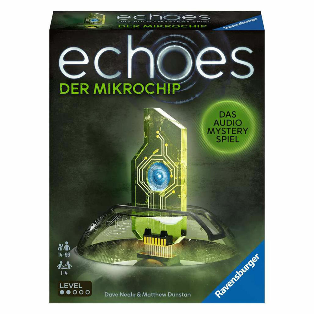 Ravensburger Spiel echoes Der Mikrochip, für Kinder ab 14 Jahren, 20816