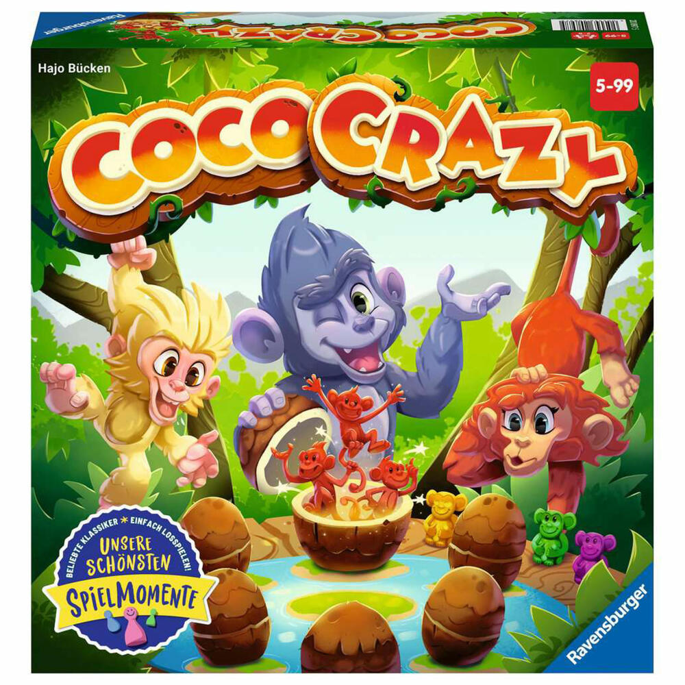 Ravensburger game Coco Crazy, for children from 5 years, 20897