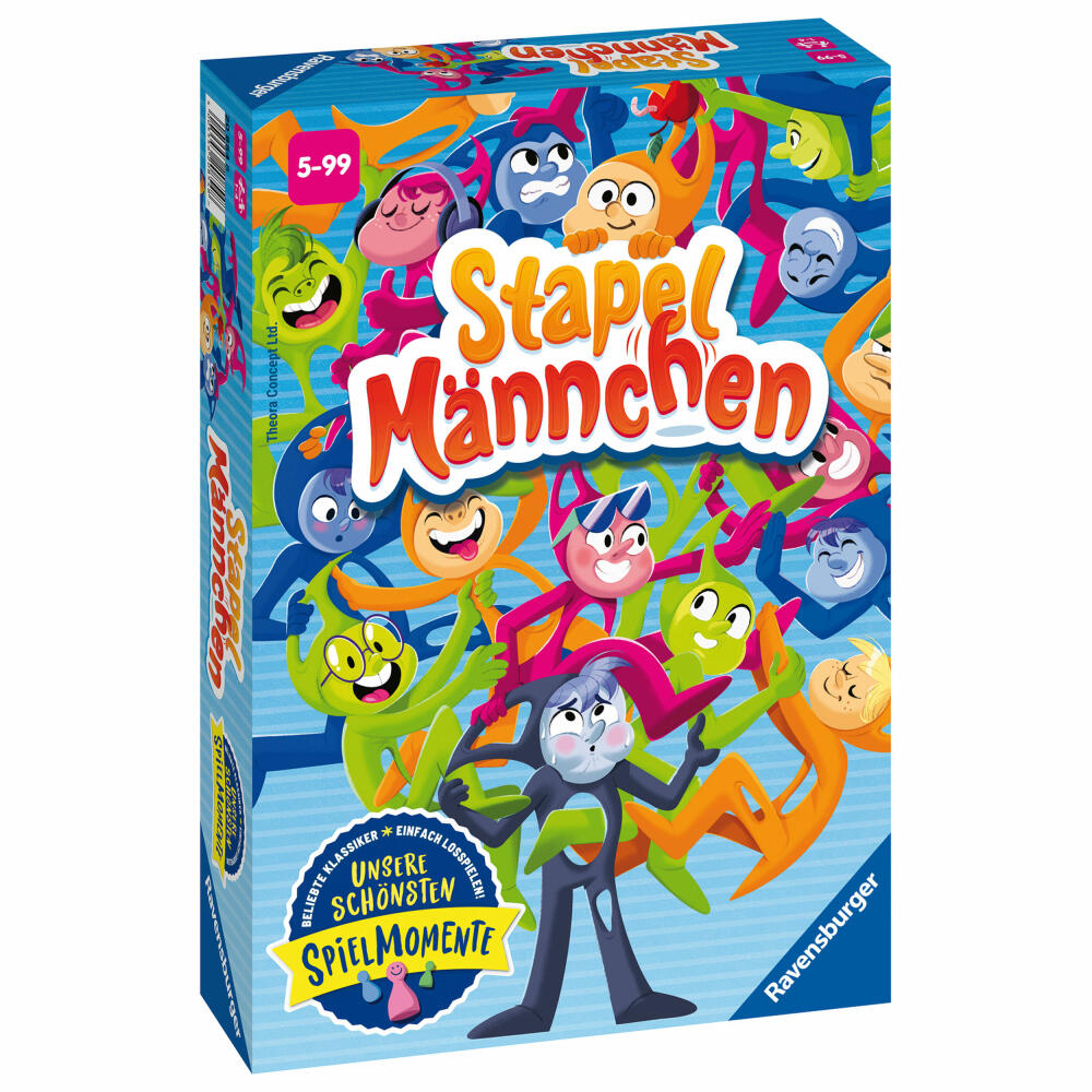 Ravensburger Stapelmännchen, Geschicklichkeitsspiel, Kinderspiel, Kinder Spiel, ab 5 Jahre, 20854