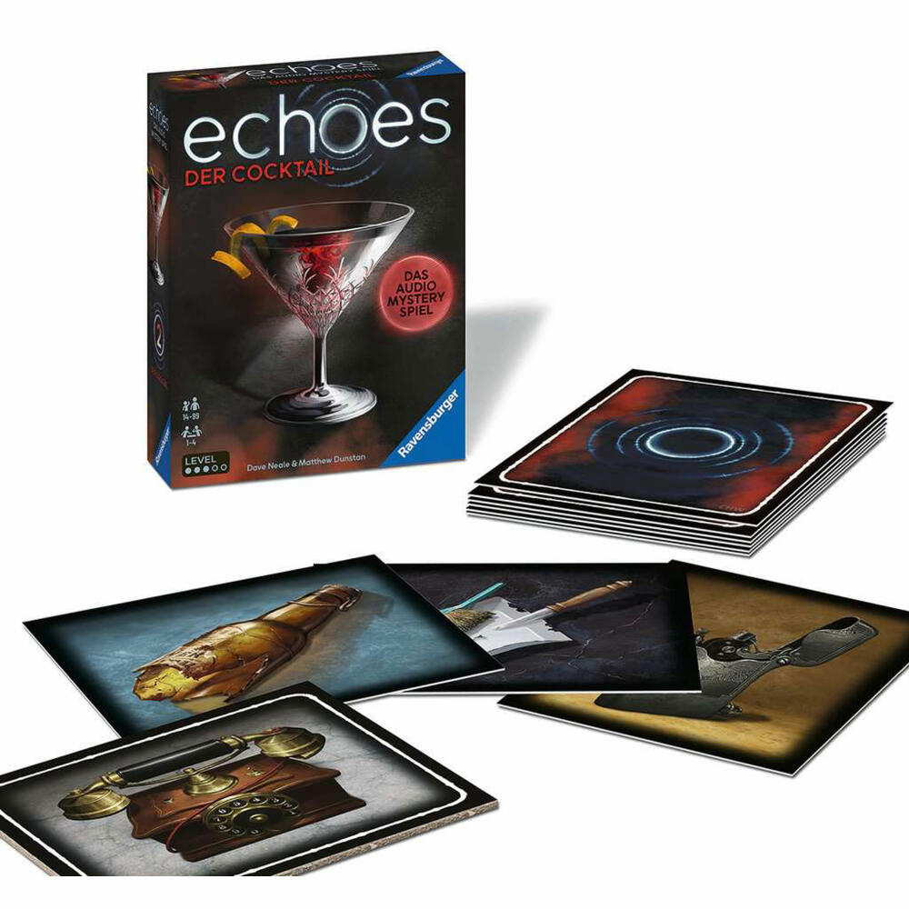 Ravensburger Spiel echoes Der Cocktail, für Kinder ab 14 Jahren, 20814
