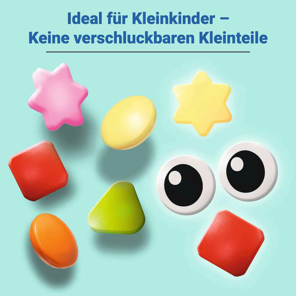 Ravensburger Mein Formen-Colorino, Steckspiel, Farblernspiel, Farben Lernen, Kinderspiel, Kinder, 20987