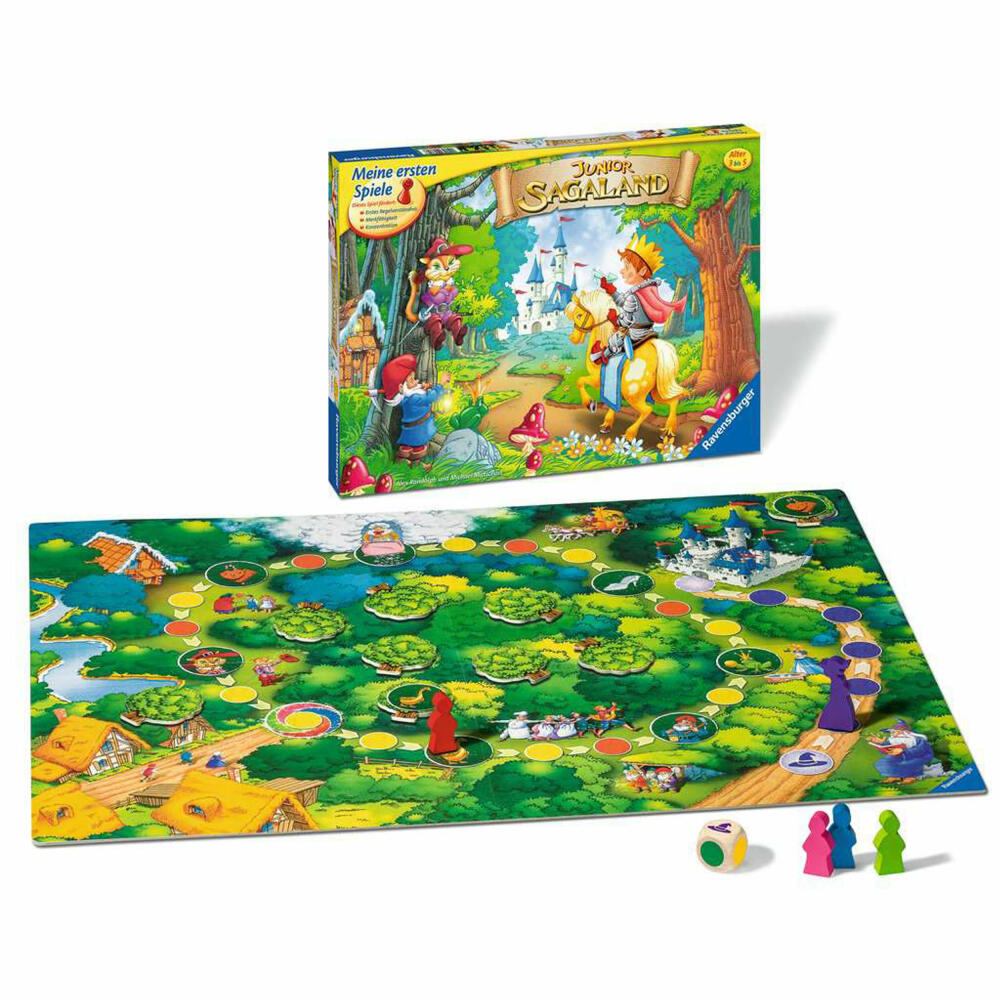 Ravensburger game Junior Sagaland, for children from 3 years, 21372