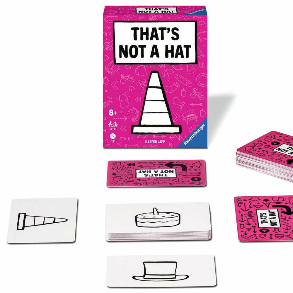 Ravensburger Thats not a hat, card game, party game, board game, memory game, 20954