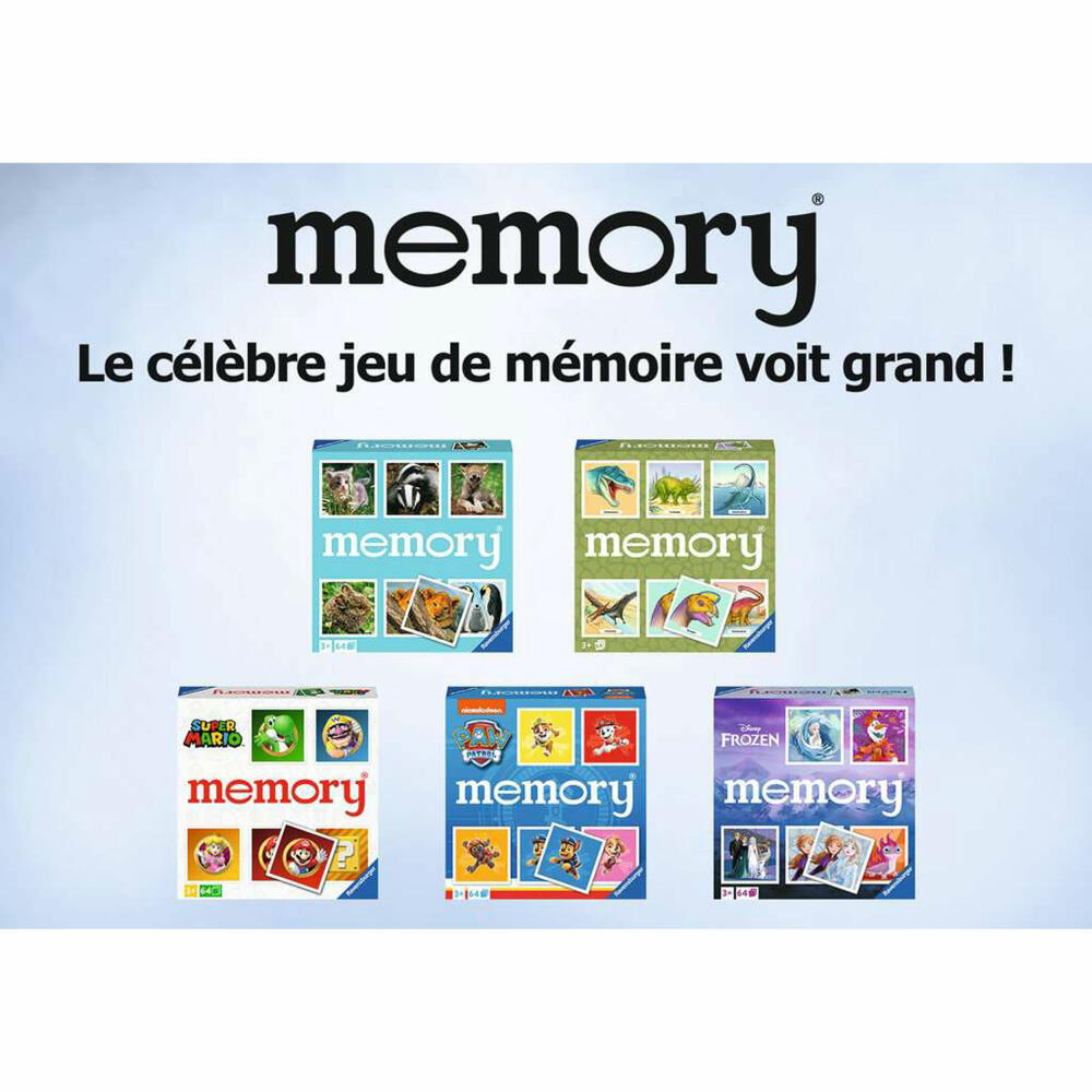 Ravensburger game memory dinosaur, for children from 3 years, 20924