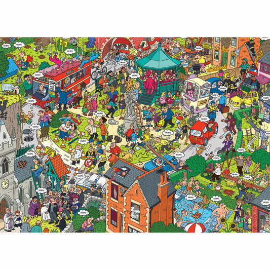 Eurographics Puzzle What could go wrong by Martin Berry, 500 pieces, 68 x 48 cm, 6500-5460