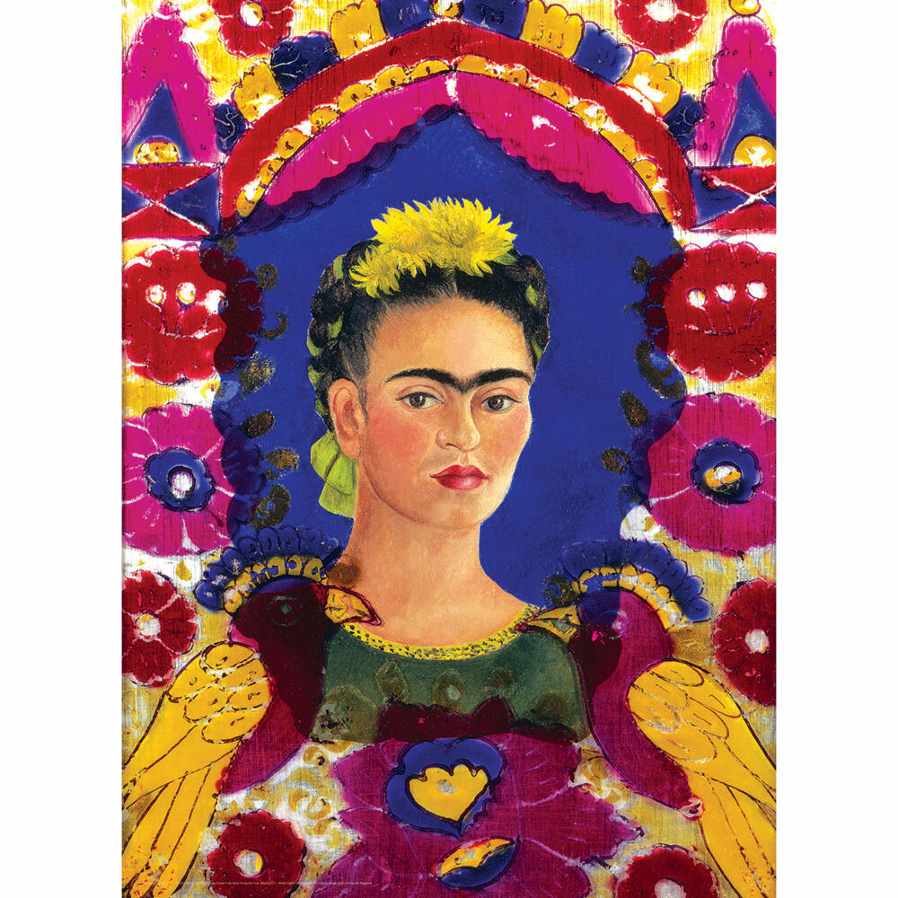 Eurographics Puzzle Frida Selbstporträt, 100 Teile, 48 x 33 cm, 6100-5425