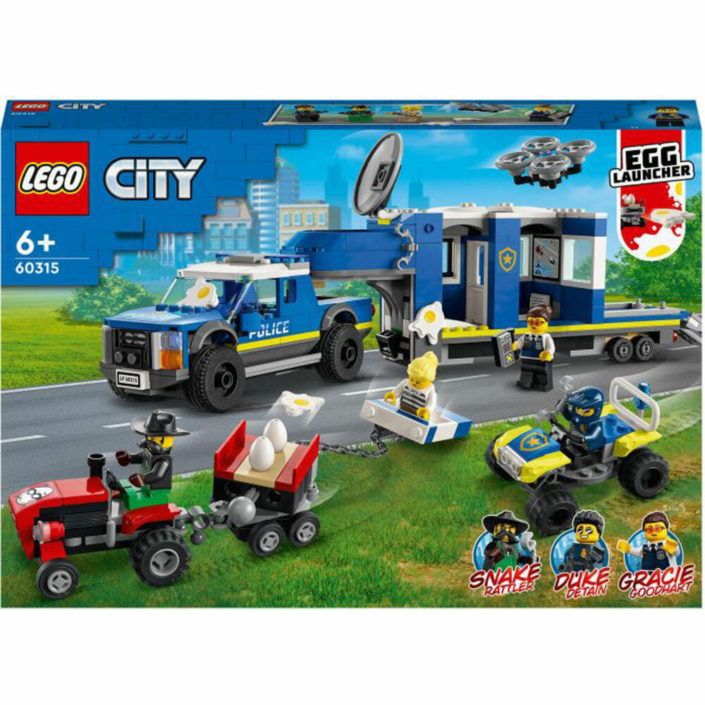 LEGO City 60315 Mobile Polizei-Einsatzzentrale