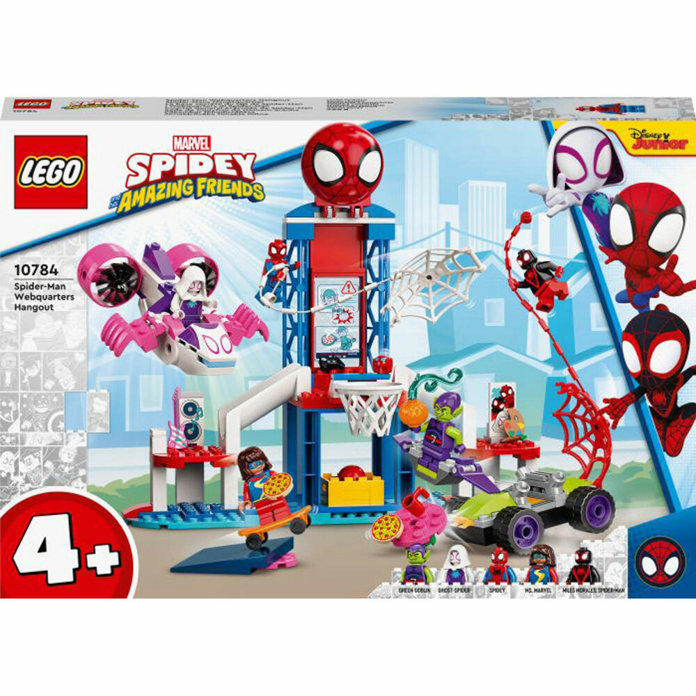 LEGO 4+ 10784 Spider-Mans Hauptquartier