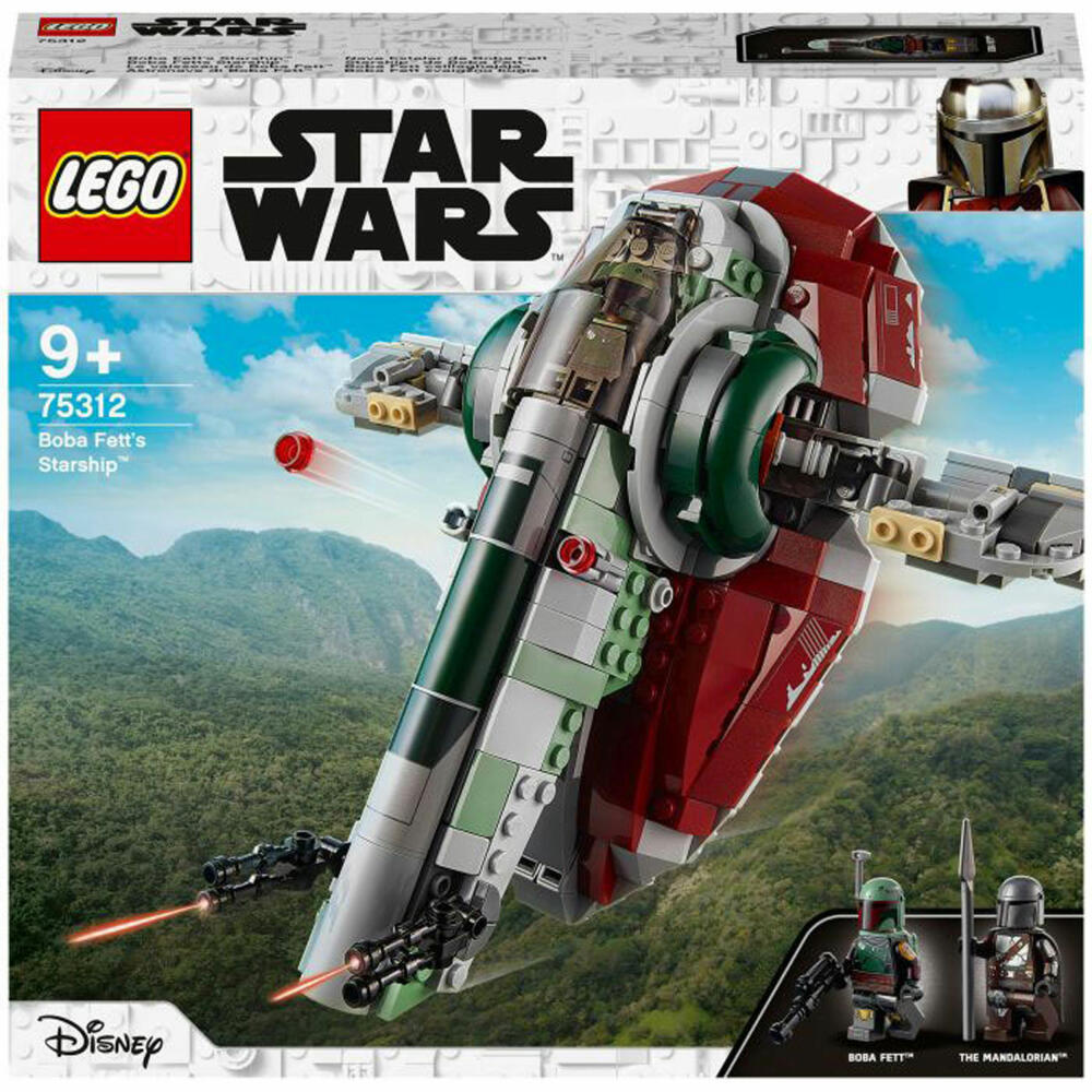 LEGO Star Wars 75312 Boba Fetts Starship