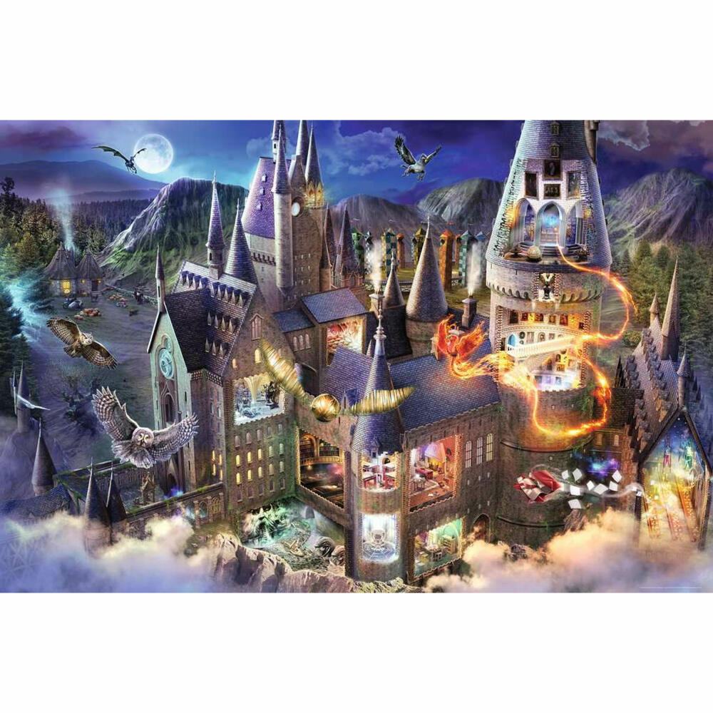 Ravensburger Puzzle Hogwarts Interior, Erwachsenenpuzzle, 3000 Teile, ab 14 Jahren, 17561
