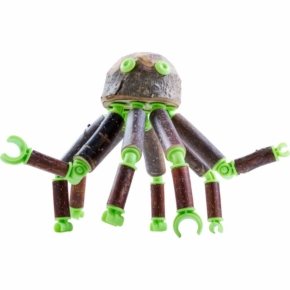 HABA Terra Kids Connectors Starter Construction Set II, construction kit, construction toy, from 8 years, 306307