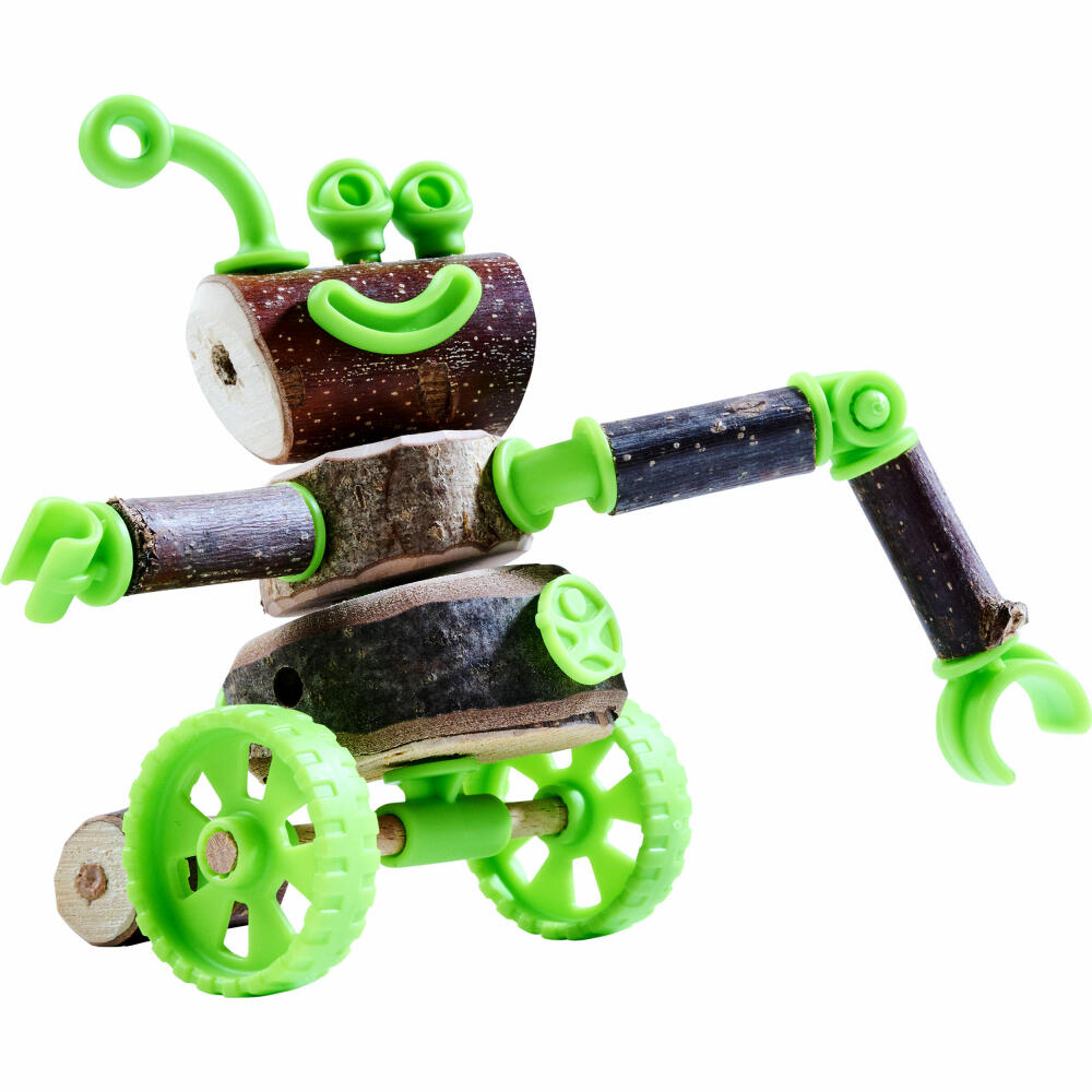 HABA Terra Kids Connectors Construction Set Forest Heroes, Construction Kit, Construction Toy, Ages 8 and Up, 306308