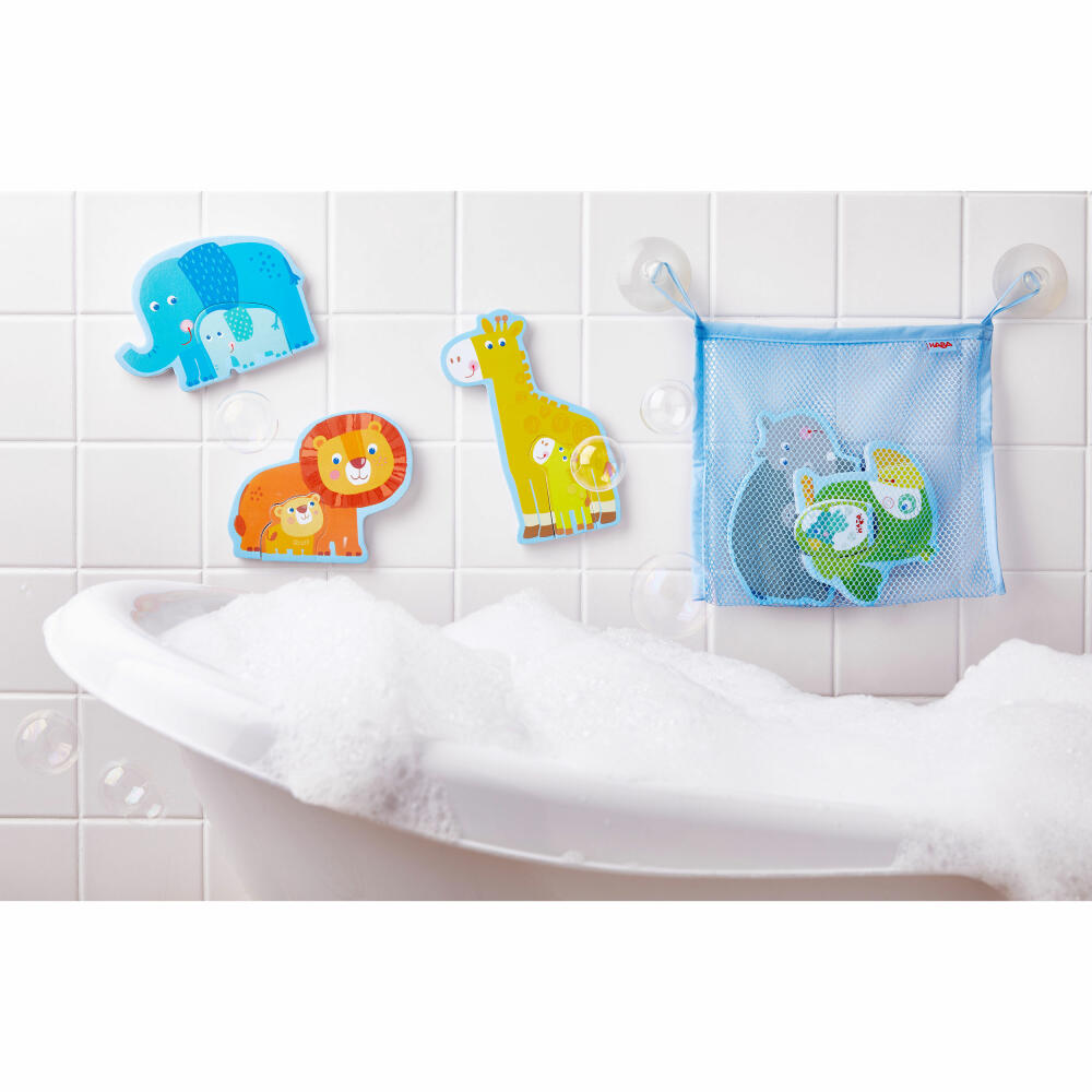 HABA Badespielzeug Tierpuzzle, Badepuzzle, Tier Puzzle, Wasserspielzeug, ab 18 Monaten, 306447