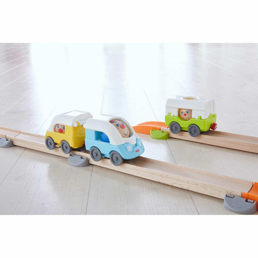 HABA Kullerbü Express Train, Train, Railway, Marble Run Accessories, Extension, 306496