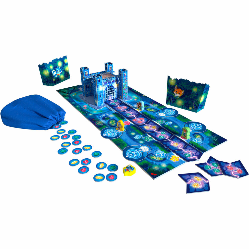HABA Moonlight Heroes, 3D game, sliding game, collecting game, children's game, children's game, from 5 years, 306482