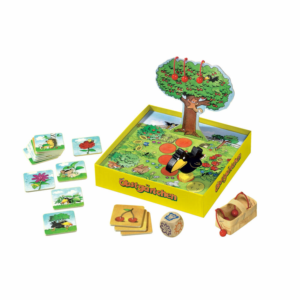 HABA Fruit Garden, Thinking Game, Dice Game, Children's Game, Games, Toys, 4460