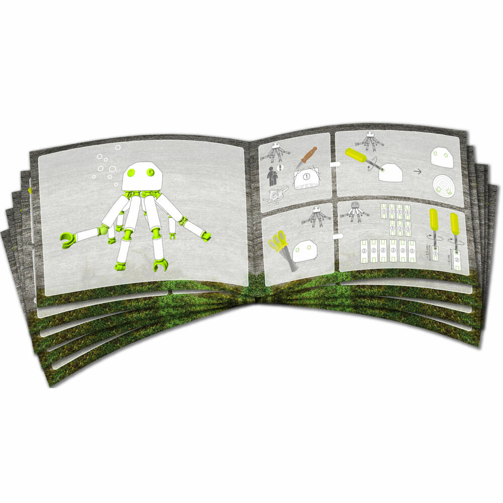 HABA Terra Kids Connectors Starter Construction Set II, construction kit, construction toy, from 8 years, 306307