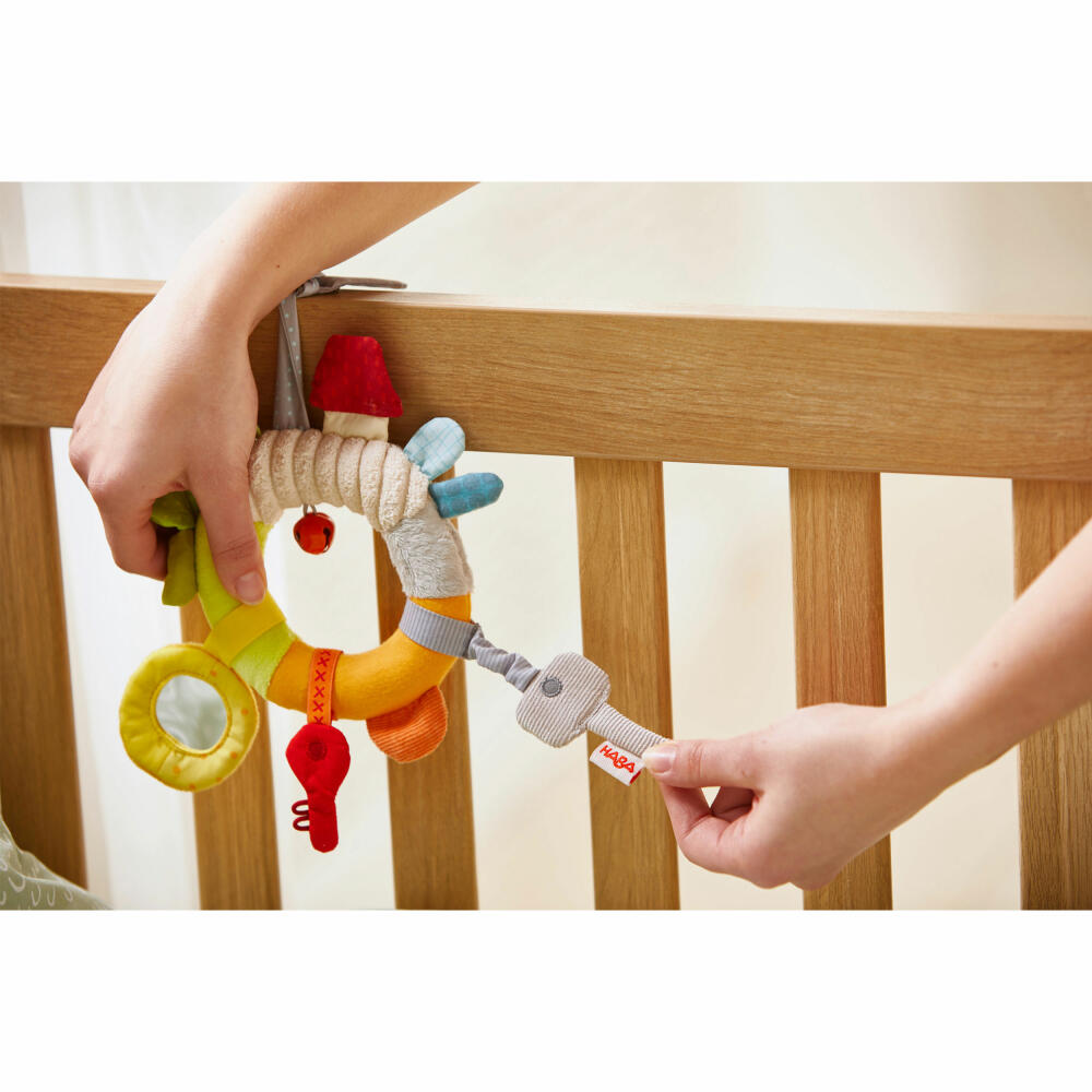 HABA Hanging Figure First Key Ring, Grasping Toy, Grasping Toy, Hanging Figure, Pendant, 306453