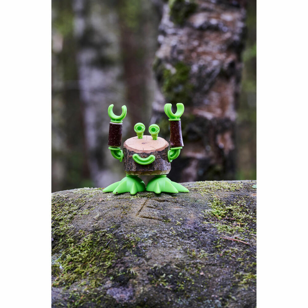 HABA Terra Kids Connectors Construction Set Forest Heroes, Construction Kit, Construction Toy, Ages 8 and Up, 306308