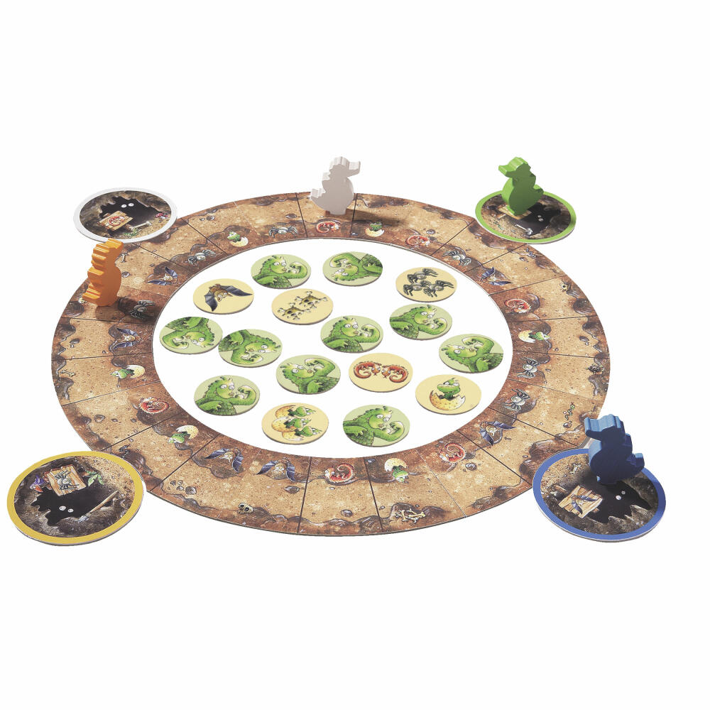 HABA Drachenstark, Konzentrationsspiel, Gedächtnisspiel, Kartenspiel, Memospiel, Spielzeug, 4498